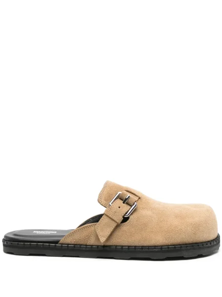 Papuci Moschino din piele de căprioară