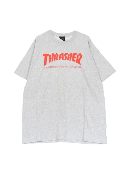 T-shirt Thrasher Skate Mag T-Shirt Gray/ Red S szara