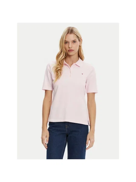 Tommy Hilfiger Polo majica Regular Fit roza