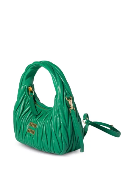 Geantă Miu Miu din piele verde