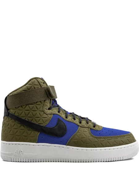 Sneakerși Nike Air Force 1 din piele de căprioară verde