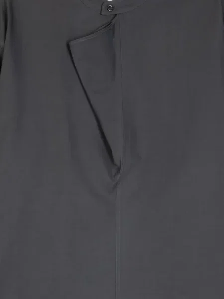 S límcem přikrýt košile Studio Nicholson šedá