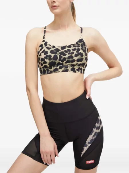 Sutien sport P.e Nation cu imagine cu model leopard