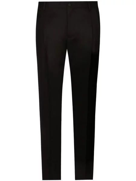 Cropp pantaloni Dolce & Gabbana de lână negru