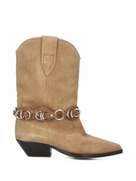 Botine Isabel Marant din piele de căprioară