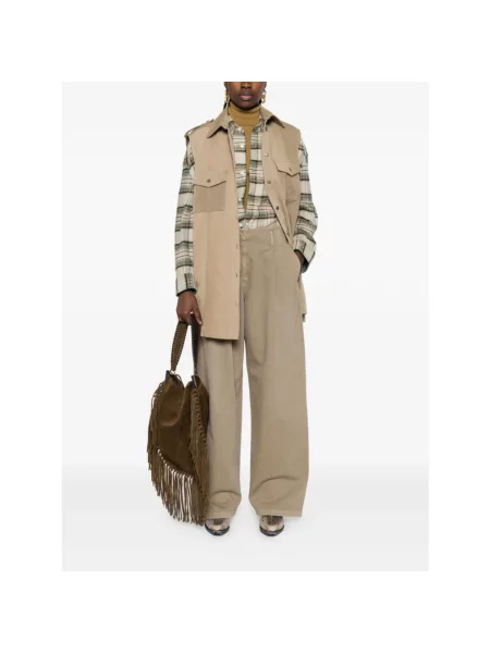 Kamizelka Golden Goose garniturowa zielona