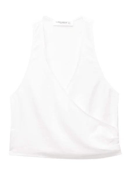 Pull&Bear Top alb