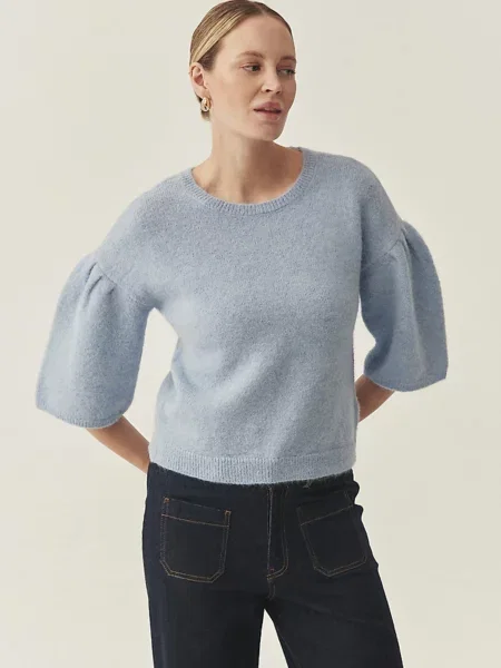 Pulover de lână Tatuum de lână negru