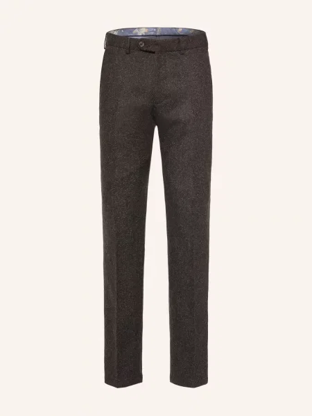 Digel Spodnie Garniturowe Sergio Modern Fit braun