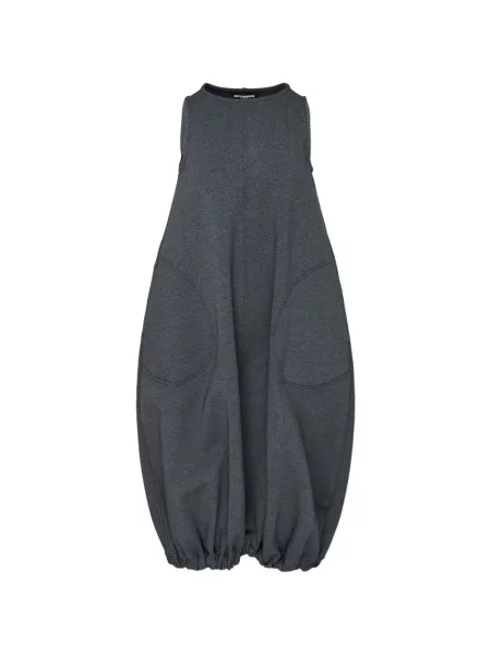 Rochie midi Melitta Baumeister fără mâneci gri