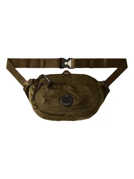 C.P. Company Torebki Mężczyzna ONE SIZE Logo Waist Bag zielony