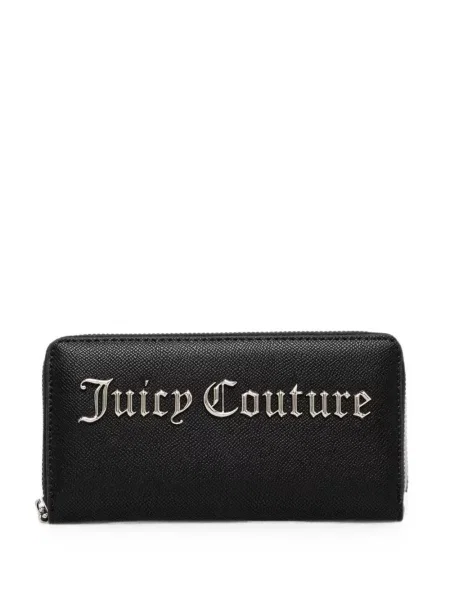 Portofel Juicy Couture cu autograf negru