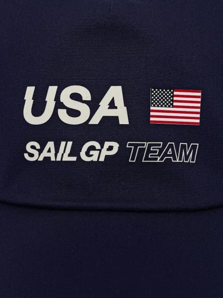 Kapa s šiltom Tommy Hilfiger x SAIL GP mornarsko modra