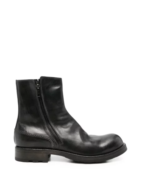 Cizme scurte Shoto din piele negru