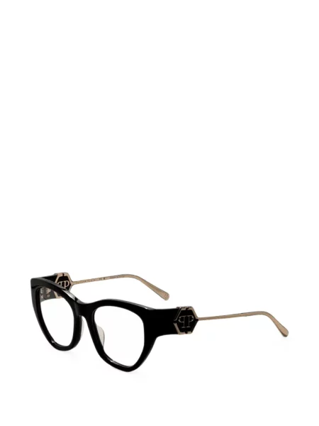 Ochelari de soare Philipp Plein Eyewear cu autograf negru