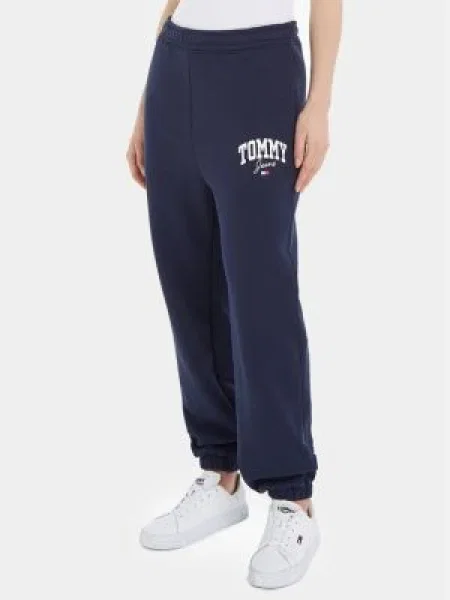 Tommy Jeans Pantaloni trening Bleumarin