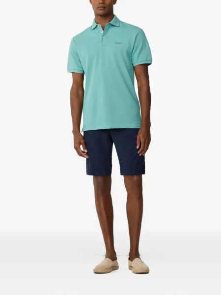 Tricou polo Hackett London verde