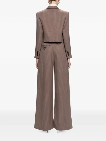 Pantaloni Nissa maro