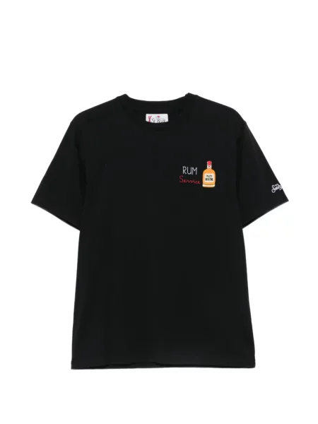 Tricou Mc2 Saint Barth cu broderie negru