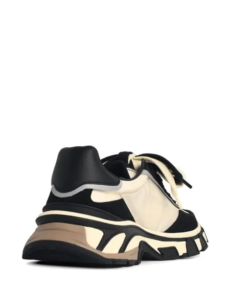 Sneakerși Dolce & Gabbana Airmaster cu autograf negru