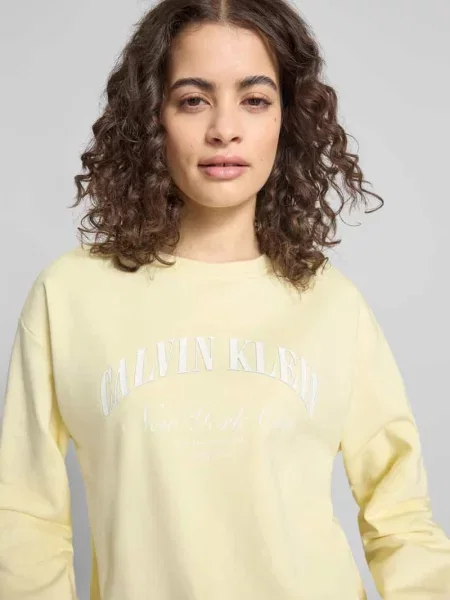 Bluza z nadrukiem z logo model GRAPHIC' Calvin Klein Jeans