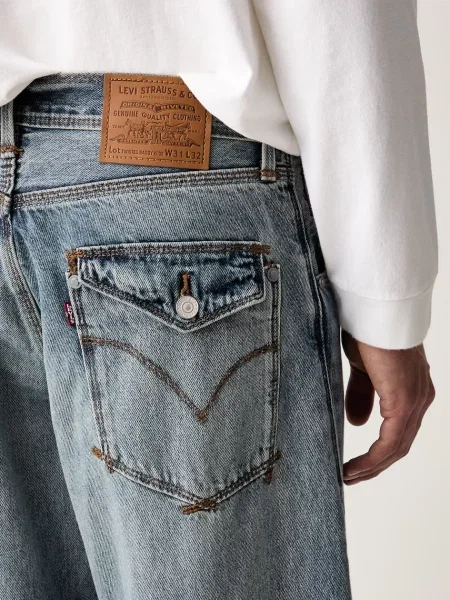 Levi's дънки мъжки TWISTED BAGGY WIDE LEG синьо