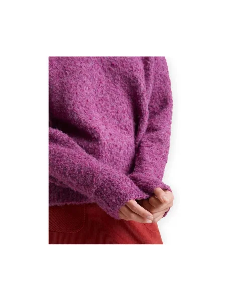 Pulover Compania Fantastica tricotate violet