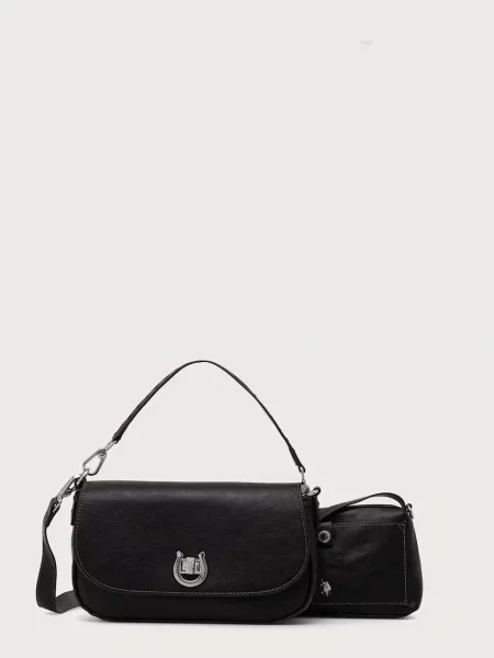 U.S. POLO ASSN. Geantă de umăr MIDDLETON' negru