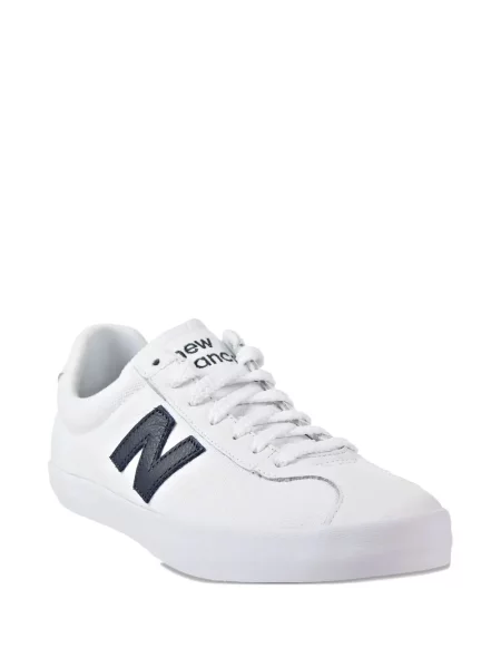 Papuci New Balance din piele de căprioară negru