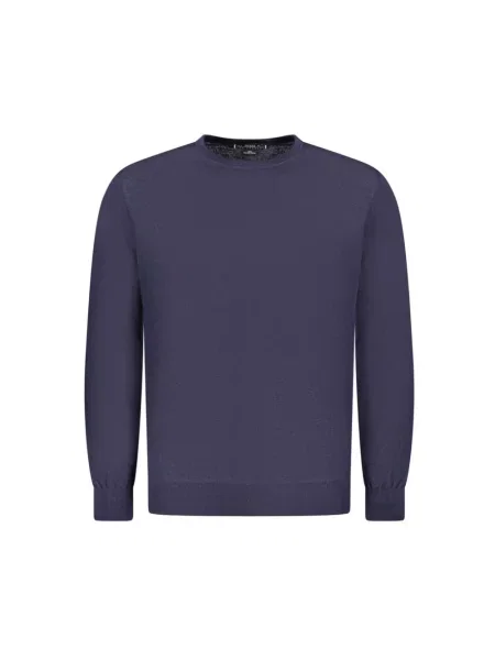 Sweter Guess Jeans wełniany niebieski
