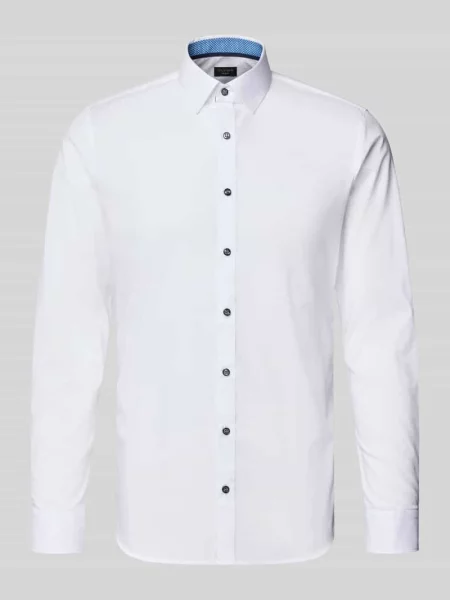 Koszula biznesowa o kroju super slim fit model Urban Kent' Olymp No. Six biała