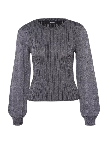 Vero Moda Petite Megztinis VMTALIA / sidabrinė juoda