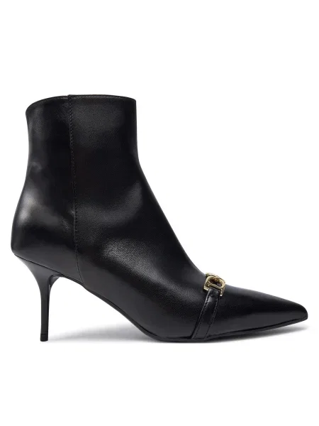 Náhrdelník Love Moschino s remienkami čierna