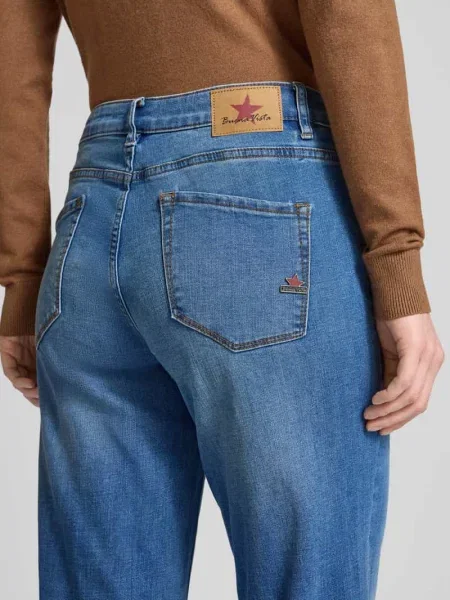 Jeansy z rozkloszowanym krojem i 5 Buena Vista niebieskie