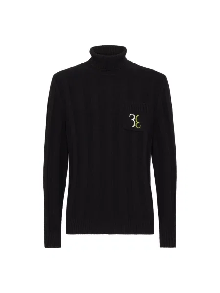 Sweter Billionaire wełniany czarny