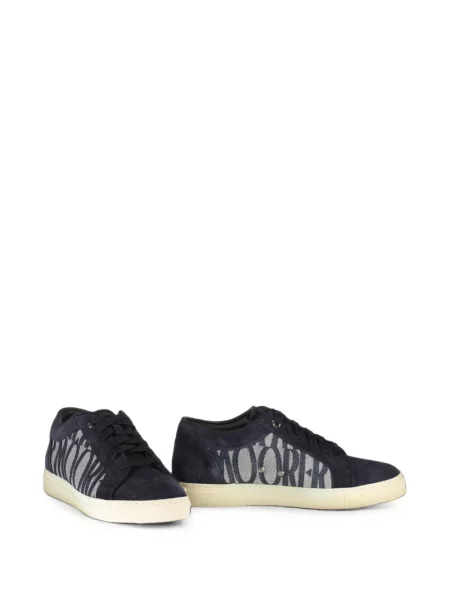 Fűzős csipkés sneaker Moorer kék