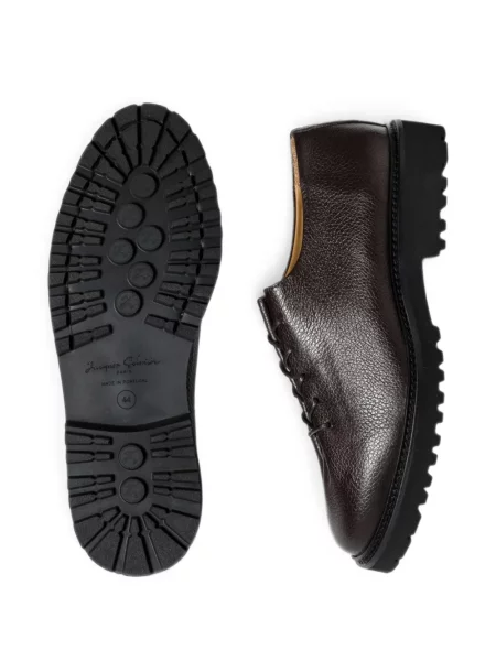 Pantofi derby Soloviere din piele maro
