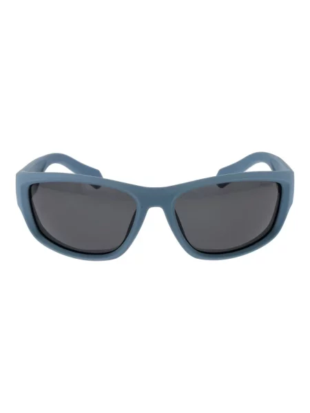 Okulary przeciwsłoneczne Polaroid PLD matte blue/grey polarized niebieskie