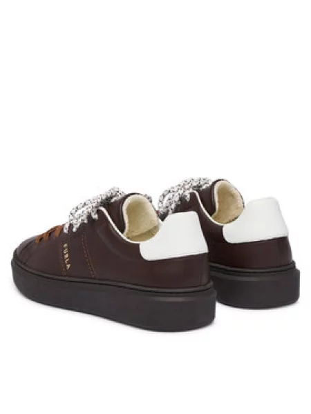 Sneakersy Furla hnědé