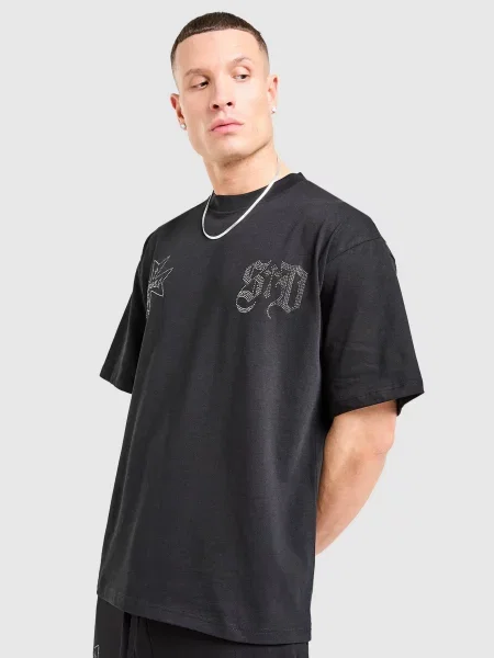Supply&demand T-Shirt Dust czarna