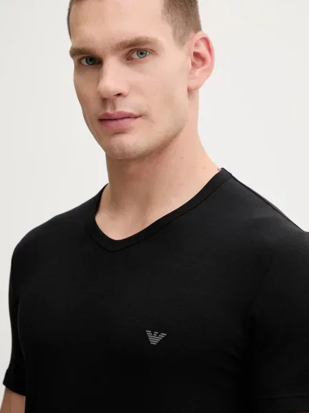 Emporio Armani Underwear 2 póló készlet Regular Fit fekete