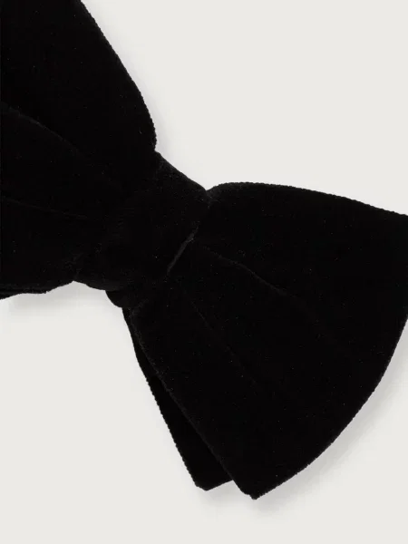 Costum Boss din velur cu legături negru
