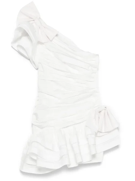 Rochie mini Alessandra Rich de costum alb