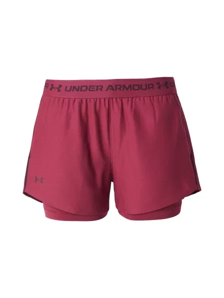 UNDER ARMOUR Pantaloni sport Play Up burgundy roșu