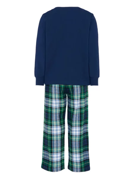 Piżama dziecięca Polo Ralph Lauren niebieska