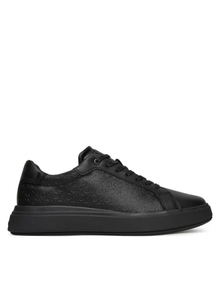 Calvin Klein Laisvalaikio batai Chunky Low Top Lace Up Mono juoda