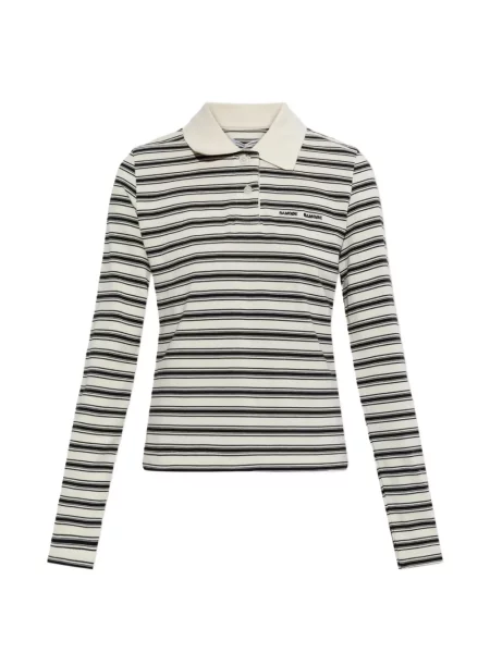 Lung tricou polo Samsøe Samsøe
