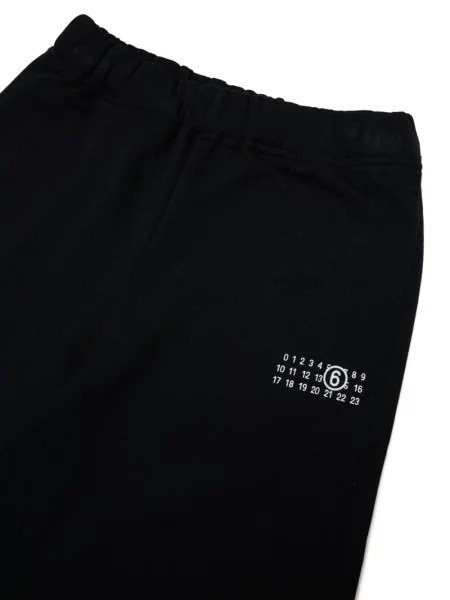 Spodnie dziecięce Mm6 Maison Margiela czarne