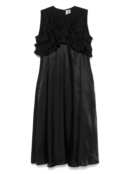 Rochie midi Noir Kei Ninomiya până la genunchi de costum negru