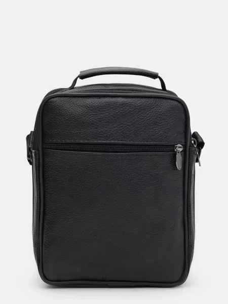 Borsa Leather Мессенджер Шкіра чорний
